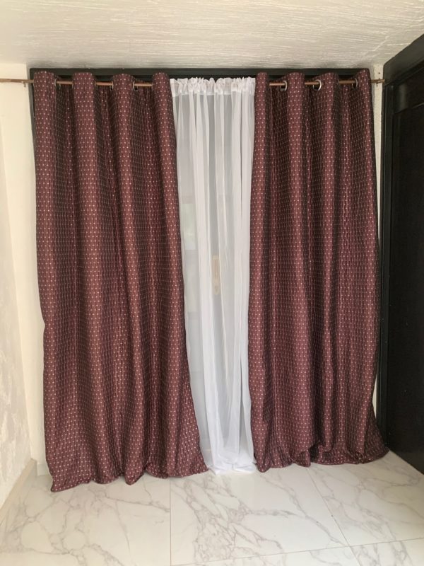 Cortinas de Bengalina, diseño Aros