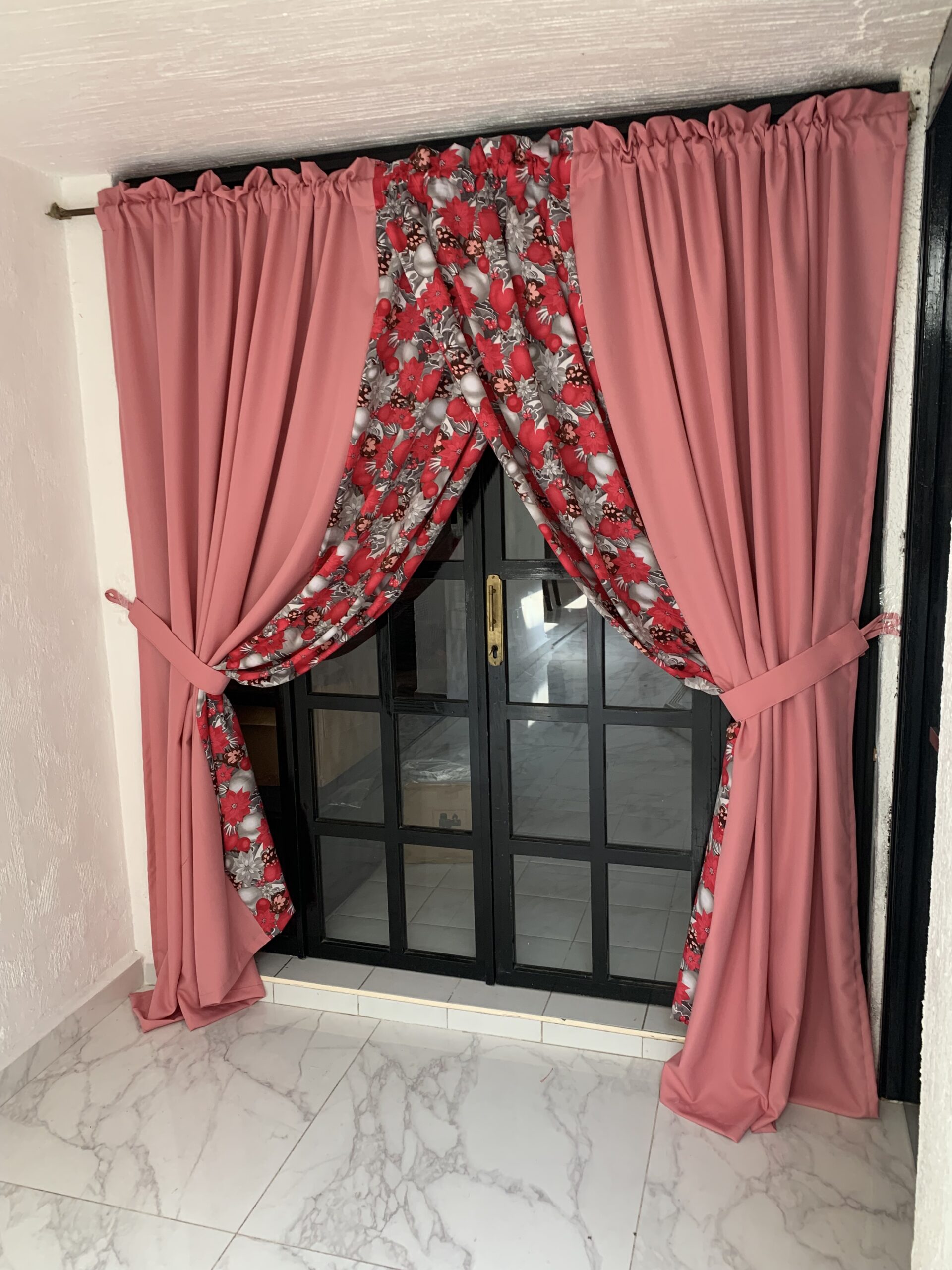 Cortinas Navideñas paneles Semicruzados - Imagen 5
